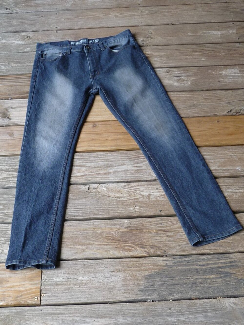 VINTAGE GENES STRETCH JEANS STRAIGHT LEG